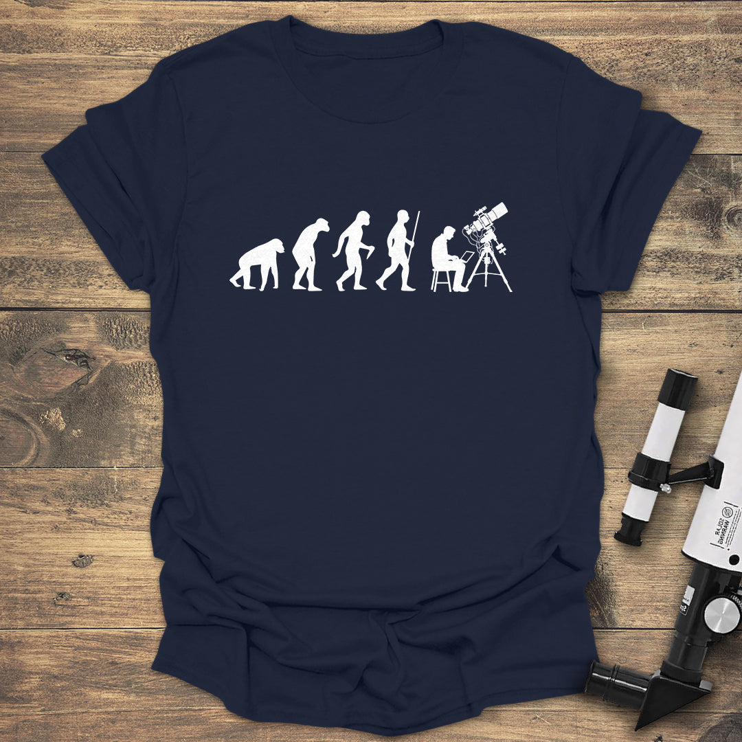 Telescope Evolution - Navy T-Shirt