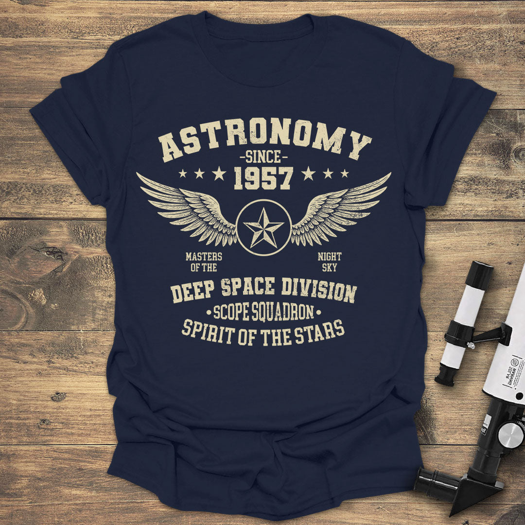 Astronomy Since 1957 - Navy T-Shirt