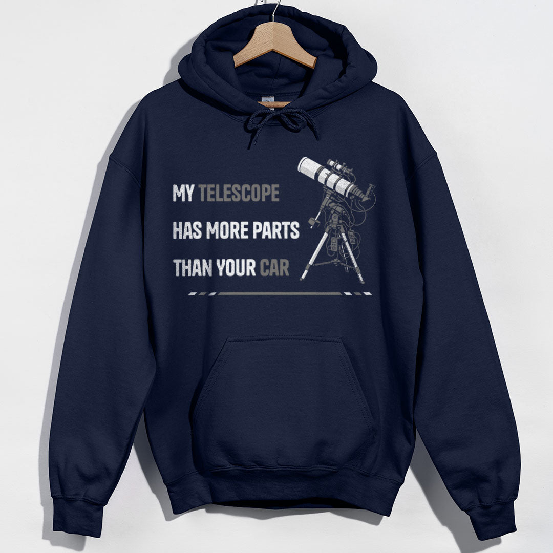 Telescope More Parts Hoodie - Navy Hoodie