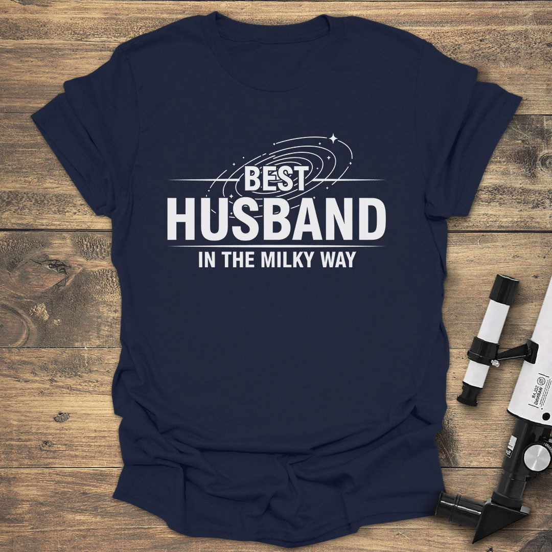 Best Husband - Navy T-Shirt