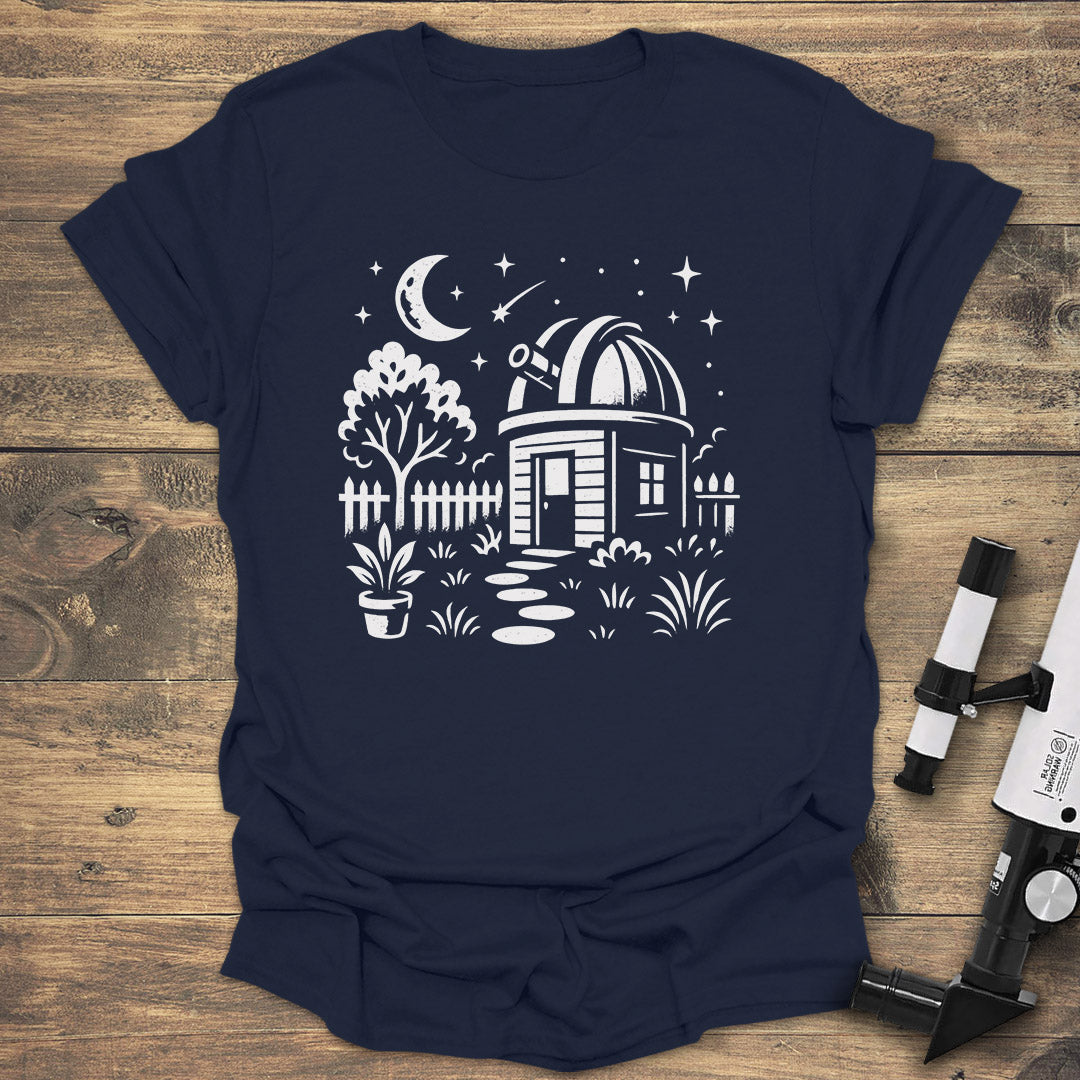 Night Sky Observatory - Navy T-Shirt
