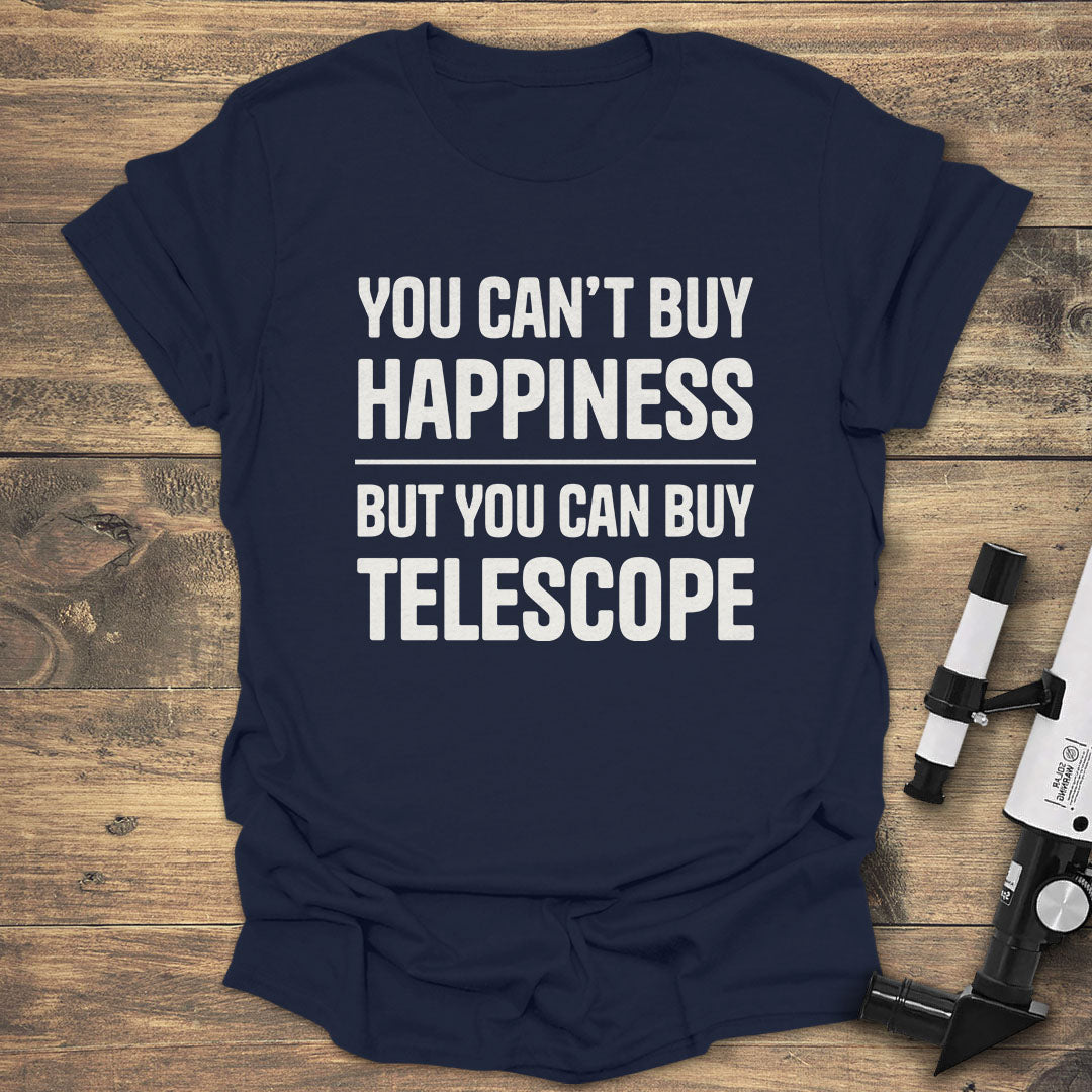 You Can’t Buy Happiness - Navy T-Shirt
