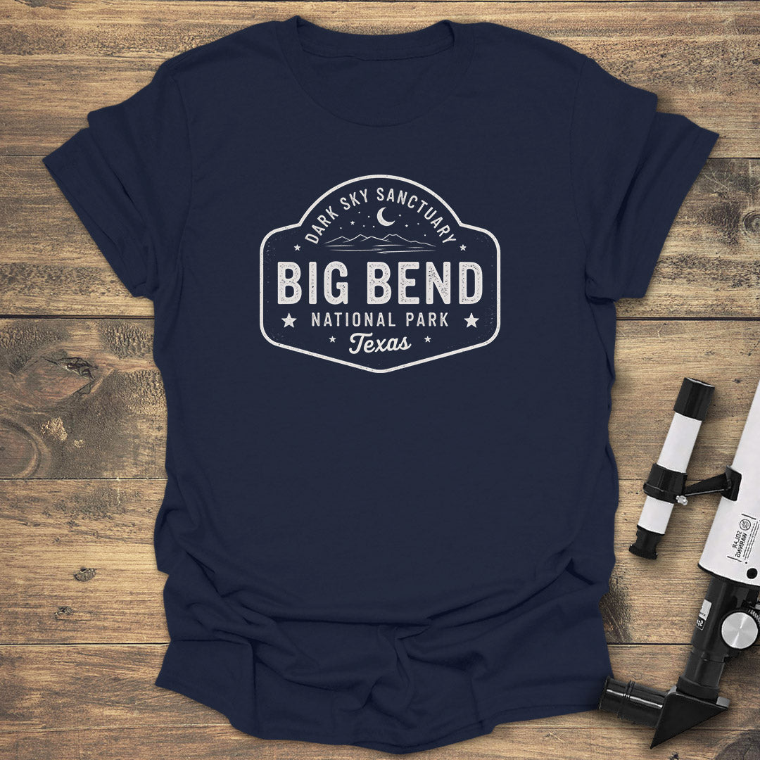 Big Bend Dark Sky - Navy T-Shirt