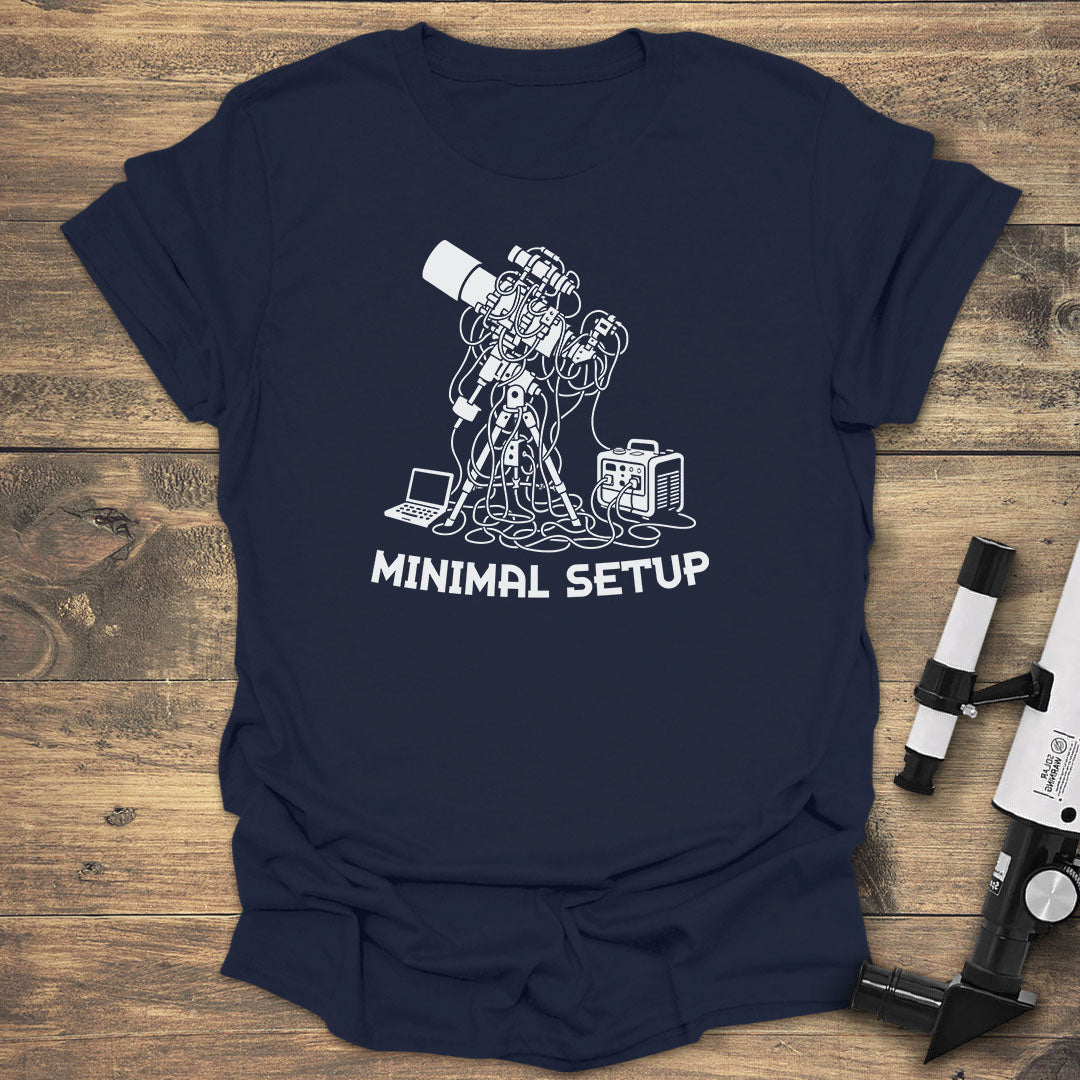 Minimal Setup - Navy T-Shirt