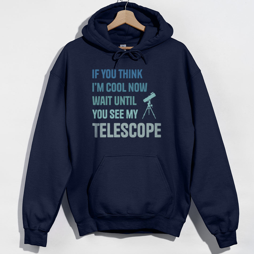 See My Telescope Hoodie - Navy Hoodie