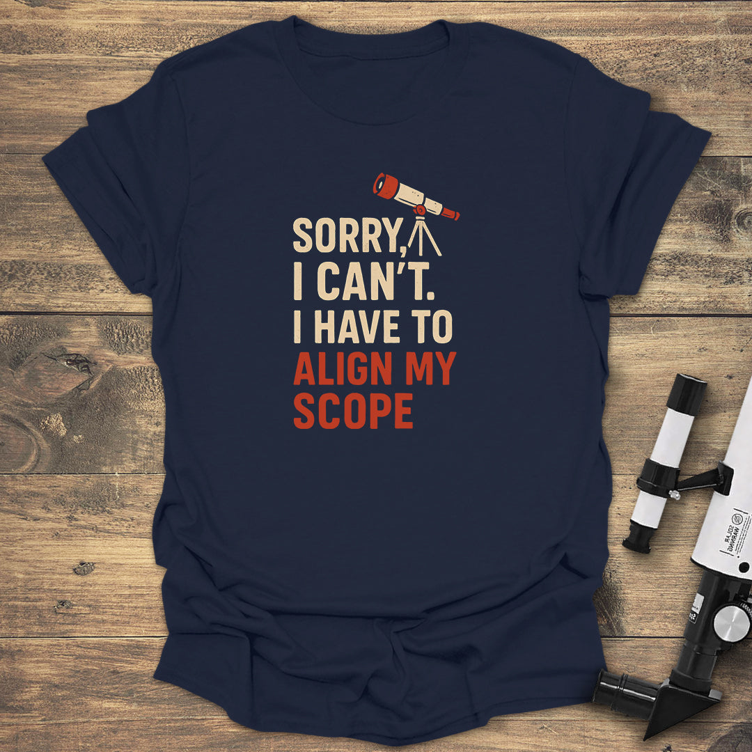 Align Scope - Navy T-Shirt