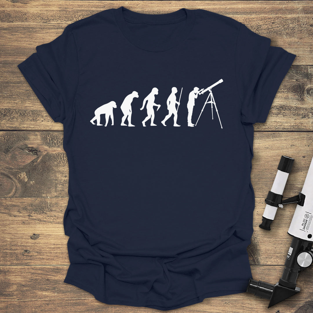 Evolution to Astronomy - Navy T-Shirt