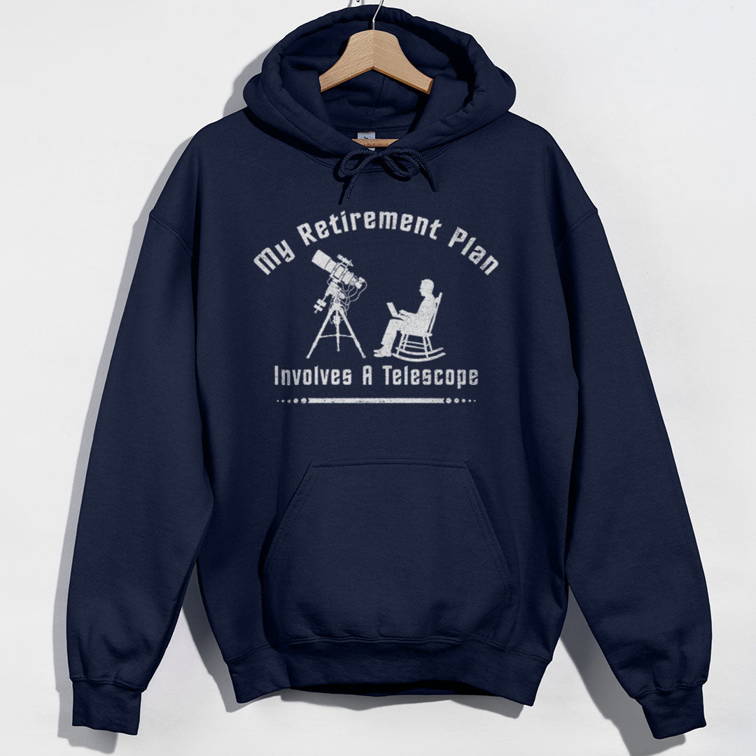 Retirement Plan Hoodie - Navy Hoodie