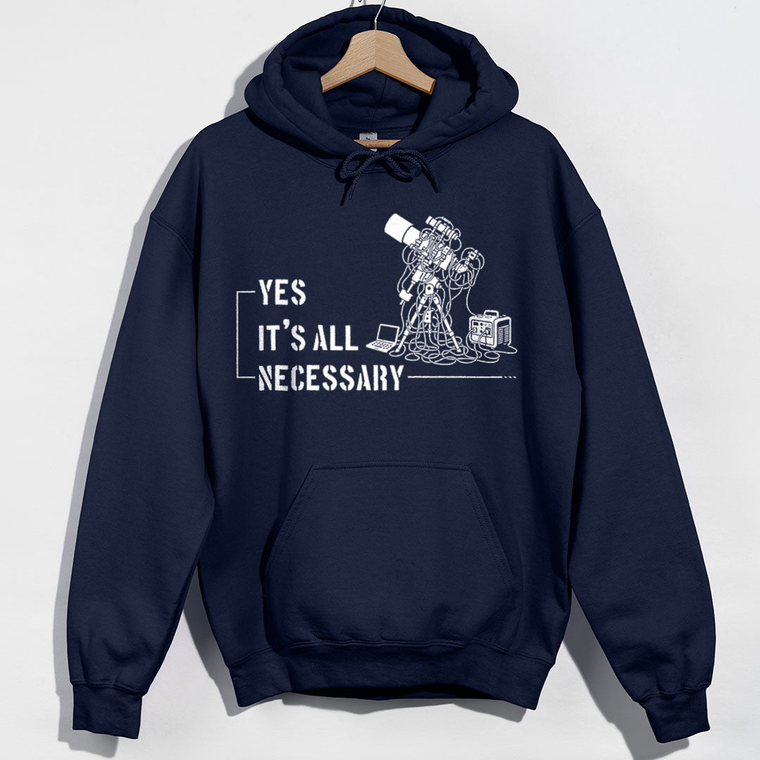 Necessary Telescope Hoodie - Navy Hoodie