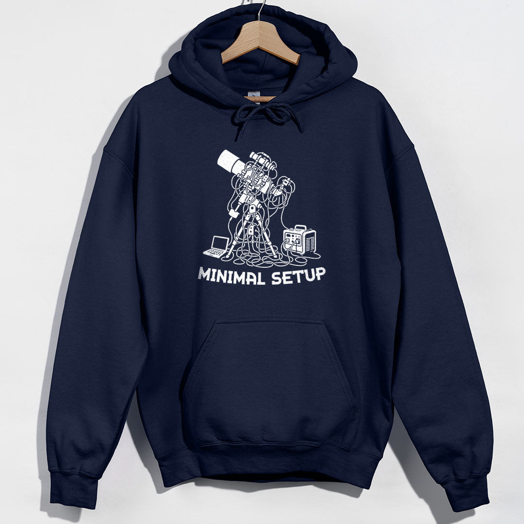 Minimal Setup Hoodie - Navy Hoodie