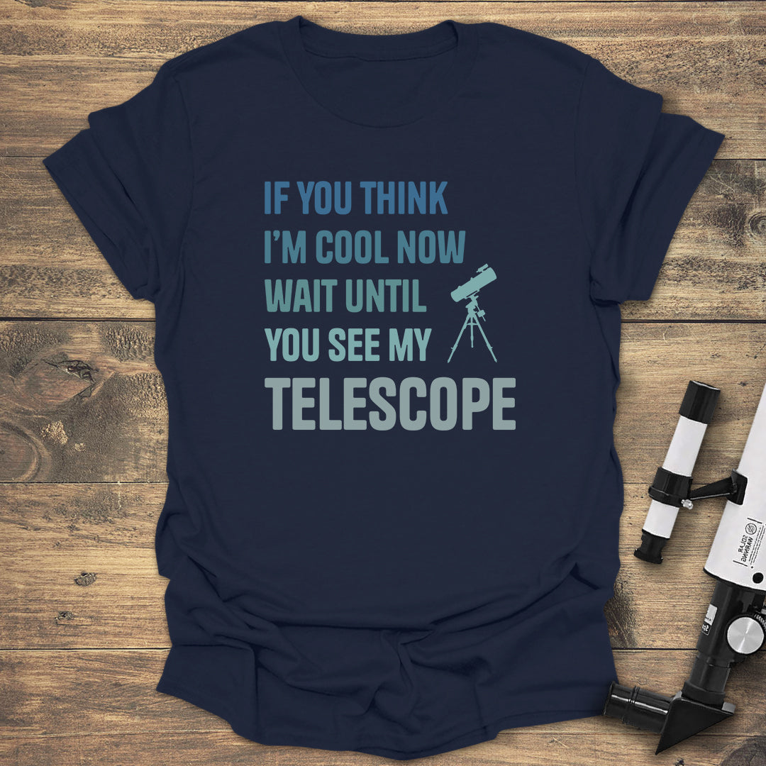 See My Telescope - Navy T-Shirt