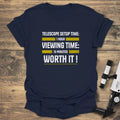 Telescope Setup Time - Navy T-Shirt