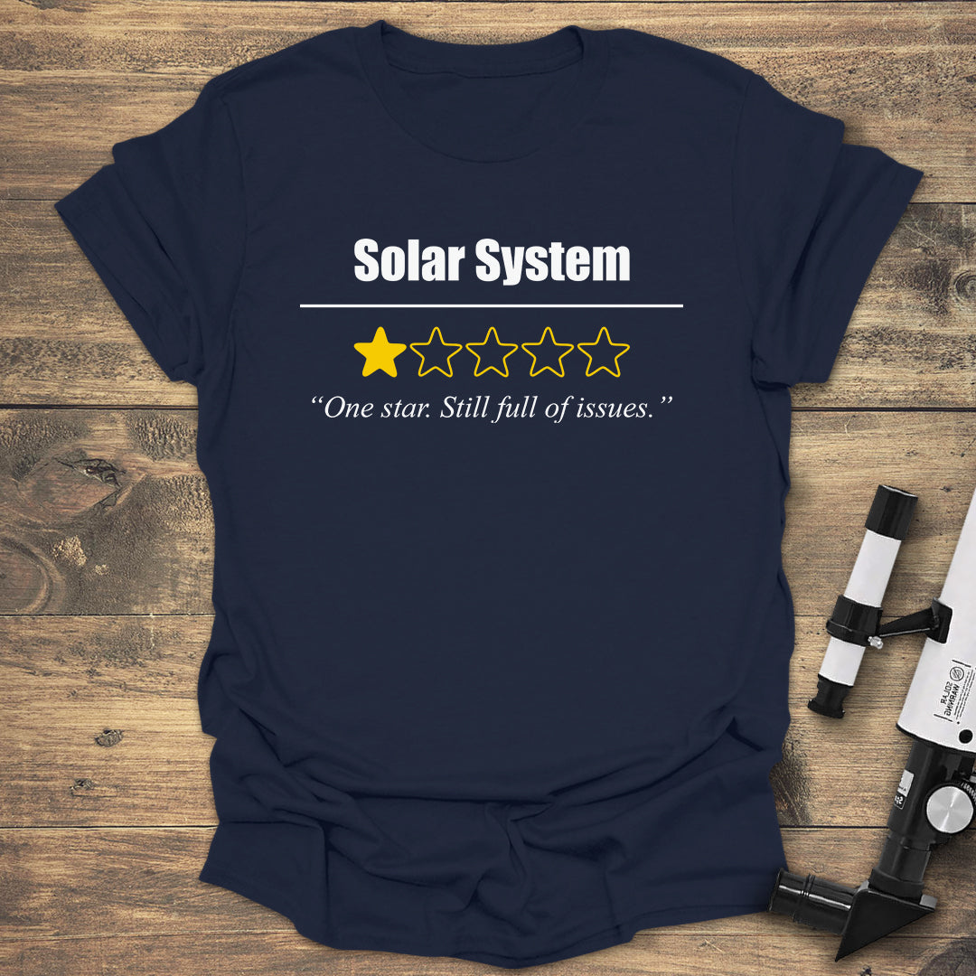 One Star - Navy T-Shirt