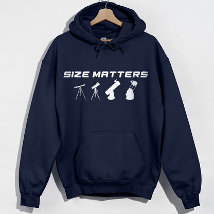 Size Matters Telescope Hoodie - Navy Hoodie