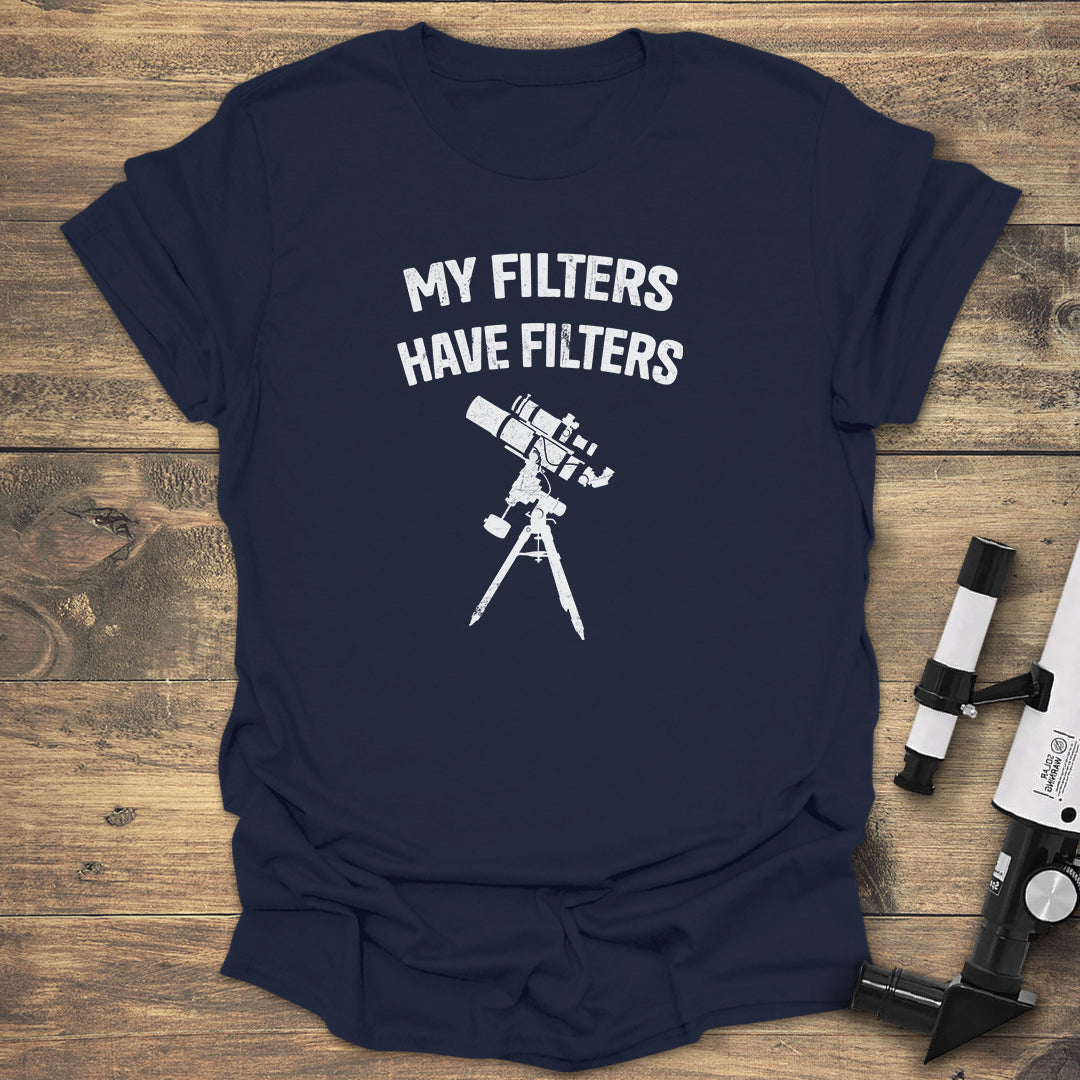 My Filters - Navy T-Shirt