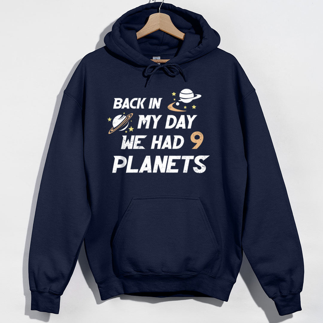 9 Planets Hoodie - Navy Hoodie