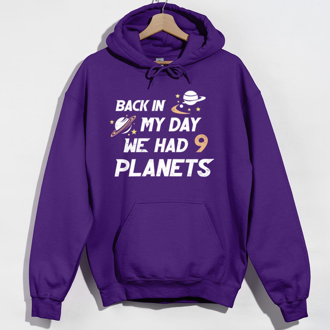 9 Planets Hoodie - Purple Hoodie