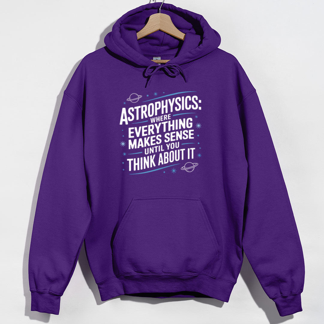 Science Humor Hoodie - Purple Hoodie