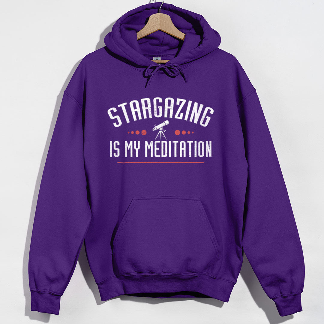Stargazing Meditation Hoodie - Purple Hoodie