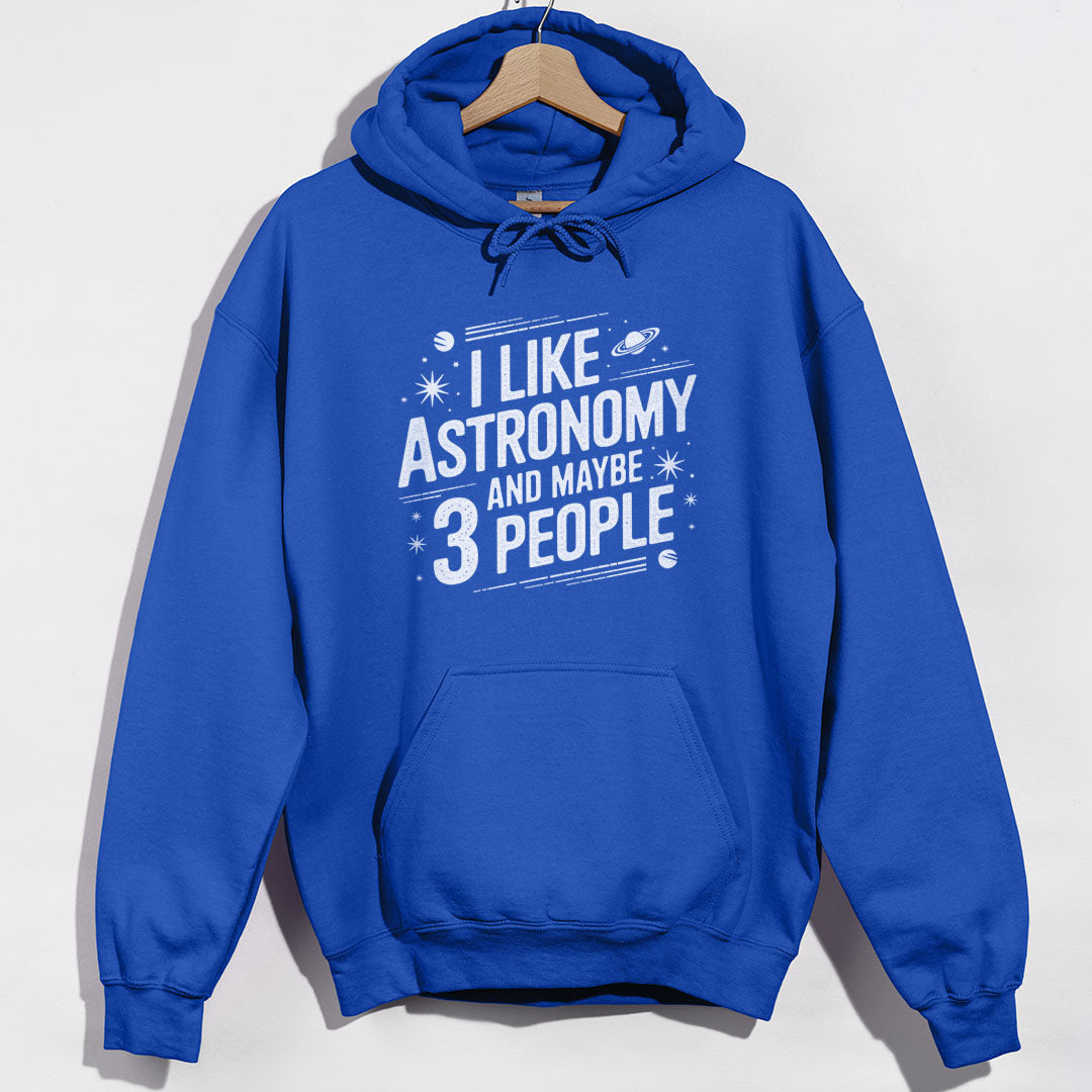 I Like Astronomy Funny Hoodie - Royal Hoodie