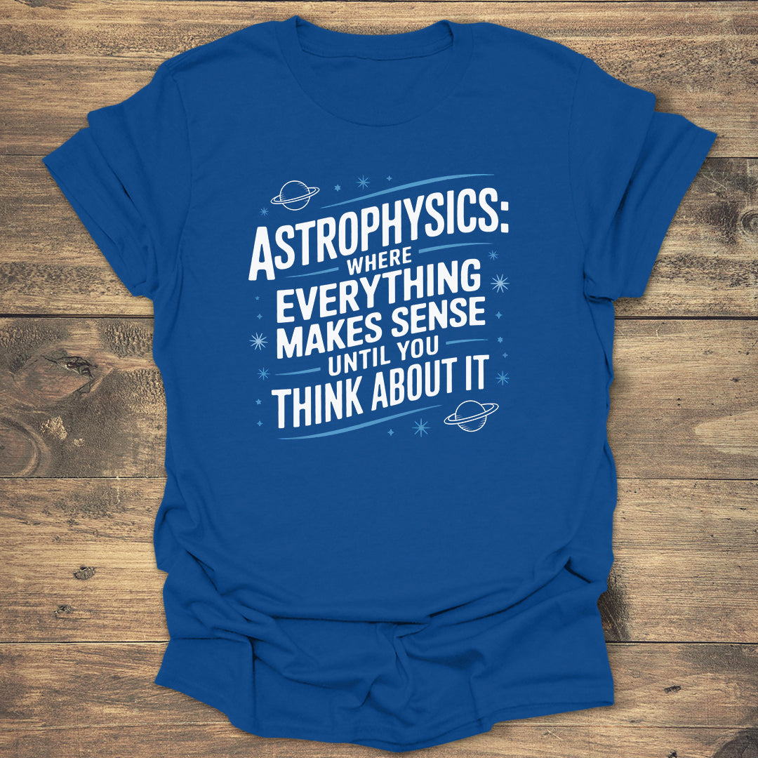 Size Matters Telescope T-Shirt | Funny Space Tee – AstroTee