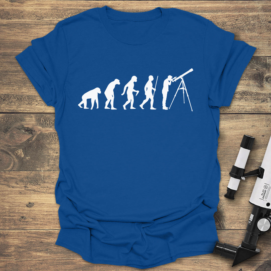 Evolution to Astronomy - Royal T-Shirt