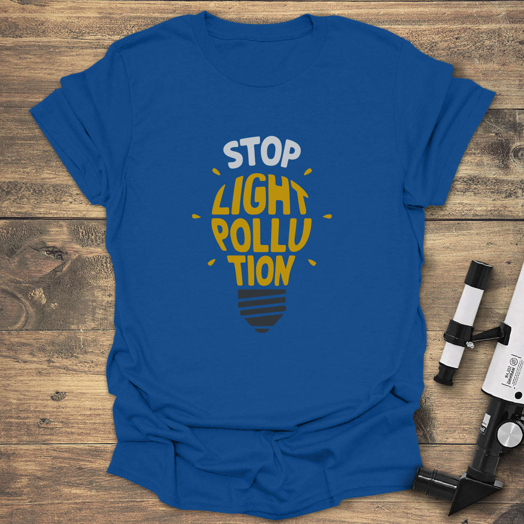 Stop Light Pollution - Royal T-Shirt