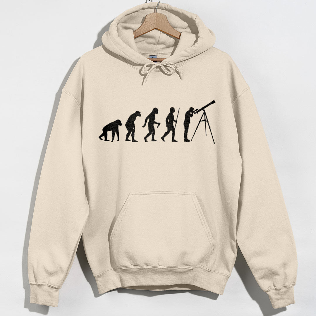 Evolution to Astronomy Hoodie - Sand Hoodie