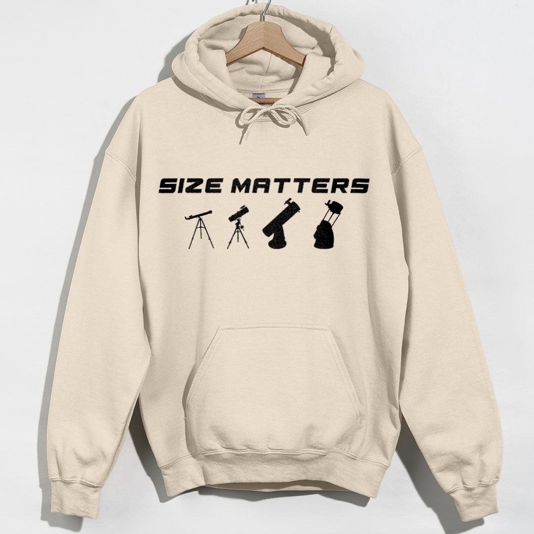Size Matters Telescope Hoodie - Sand Hoodie