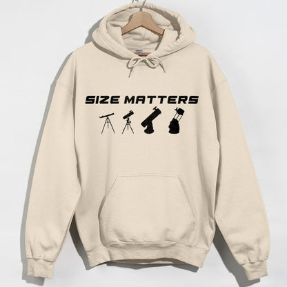Size Matters Telescope Hoodie - Sand Hoodie