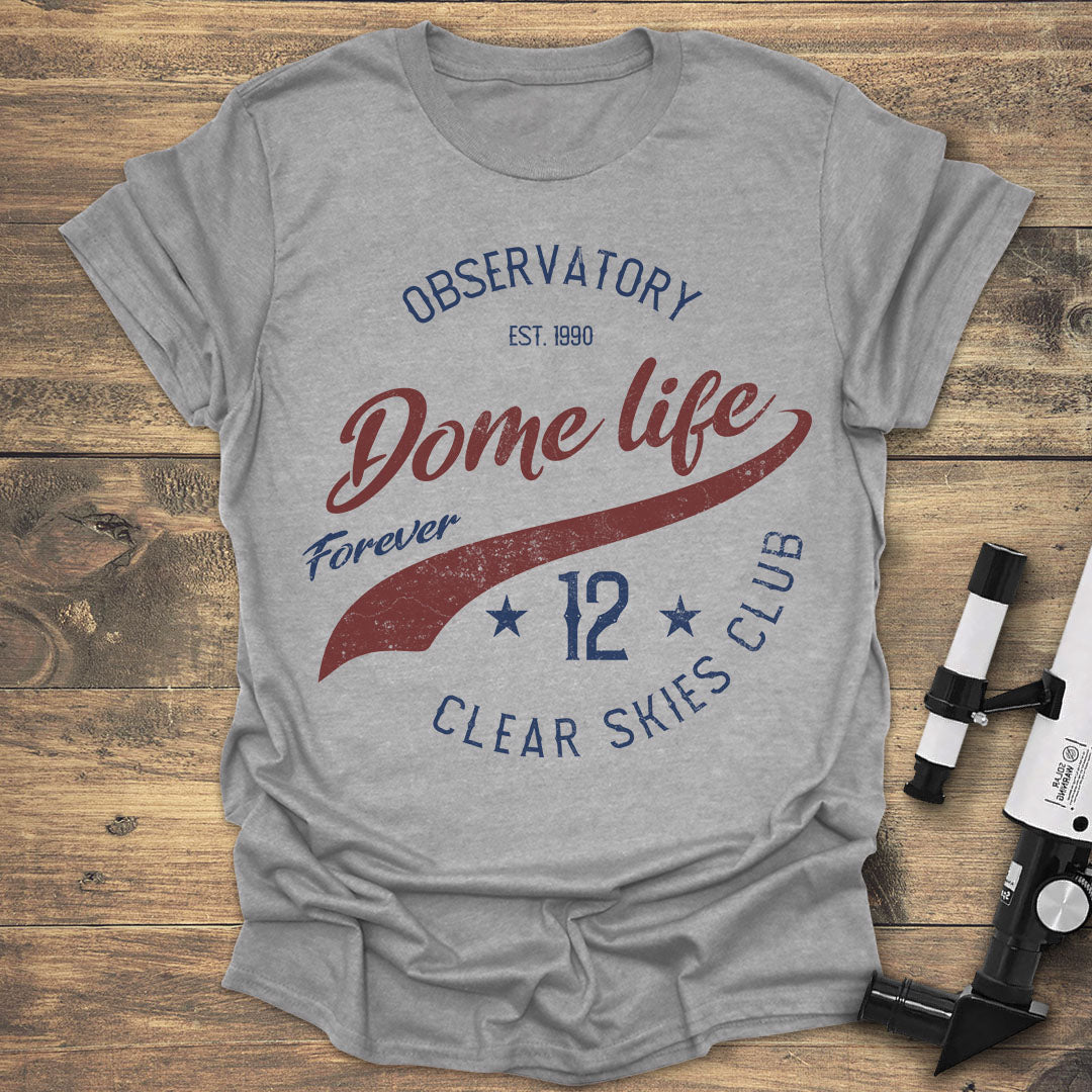 Observatory Dome Life - Sport Grey T-Shirt