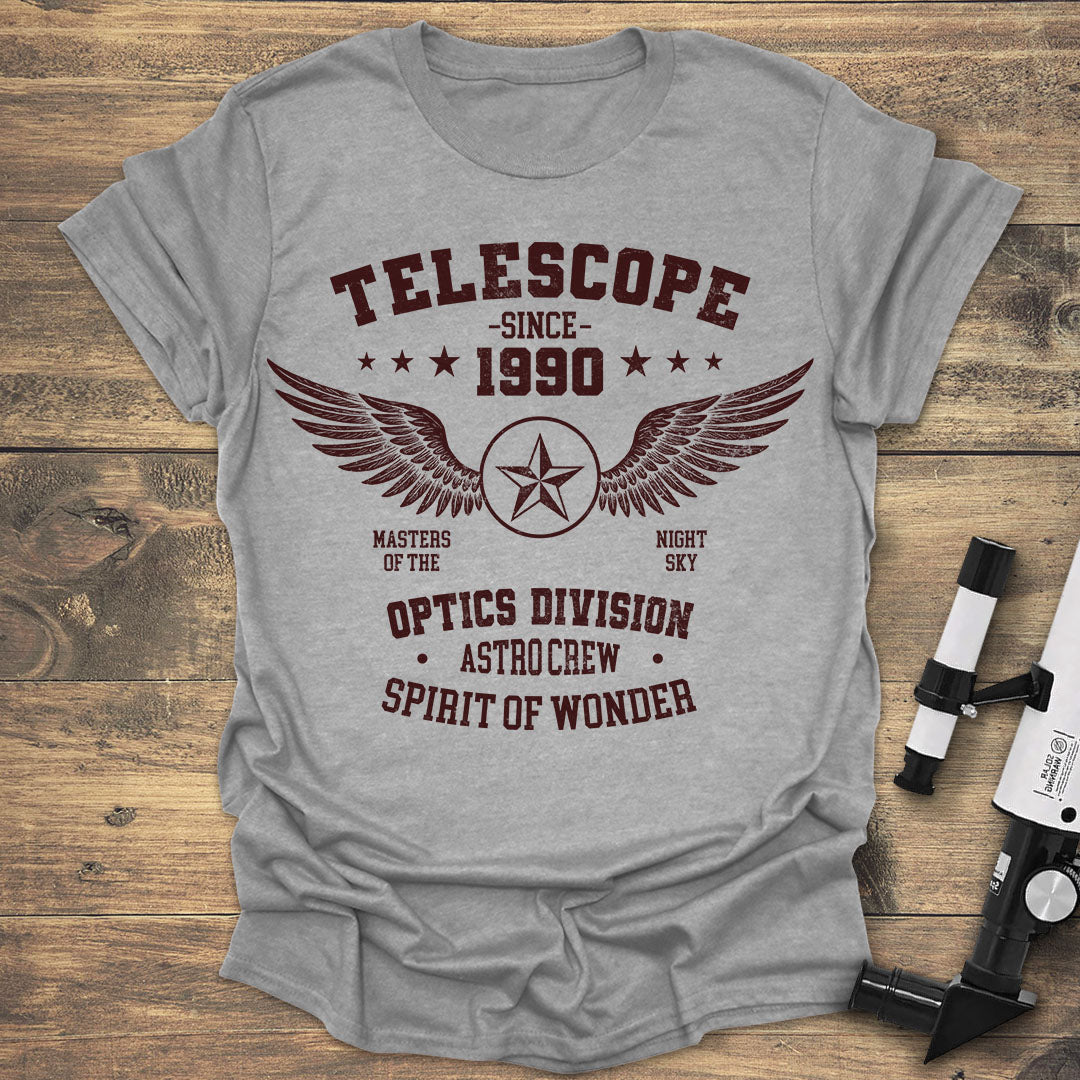 Telescope Since 1990 - Sport Grey T-Shirt