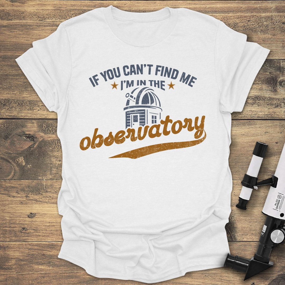 Observatory - White T-Shirt