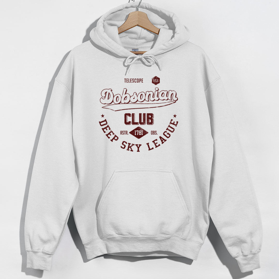 Dobsonian Club Deep Sky Hoodie - White Hoodie