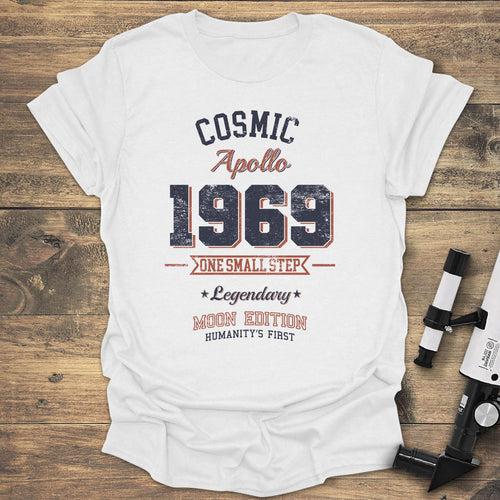 Cosmic Apollo 1969 - White T-Shirt
