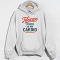 Telescope Setup Cardio Hoodie - White Hoodie